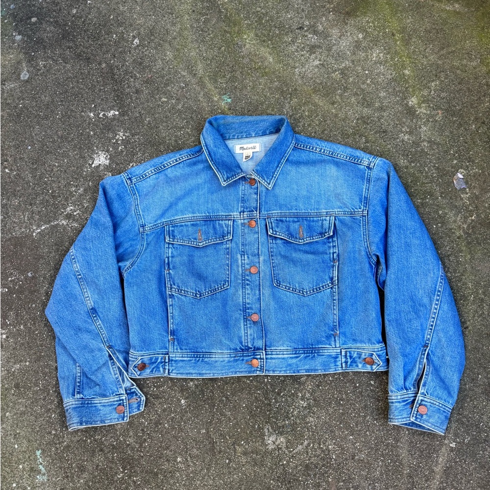 Madewell Blue Denim Jean Jacket